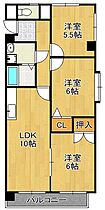 デア　クエール  ｜ 福岡県北九州市小倉南区南方3丁目（賃貸マンション3LDK・3階・63.80㎡） その2