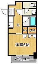 ビブレ北方  ｜ 福岡県北九州市小倉南区北方1丁目（賃貸マンション1K・4階・23.49㎡） その2