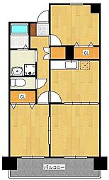 ウェルス守恒 3DKの間取図画像