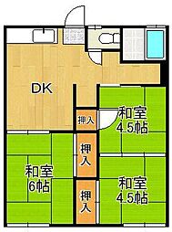 北九州都市モノレール小倉線 徳力公団前駅 徒歩10分 2階/-
