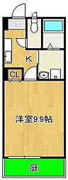 アムールREVE 1Kの間取図画像