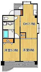レジデンスあずまII 3階