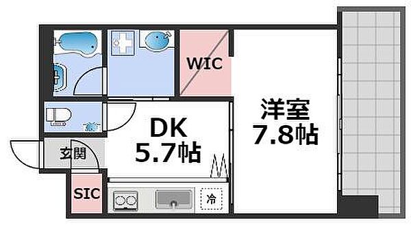 ベネチア天満橋 ｜大阪府大阪市北区天満橋3丁目(賃貸マンション1DK・11階・35.40㎡)の写真 その2