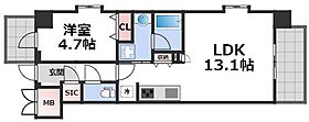 スプランディッドVIII  ｜ 大阪府大阪市淀川区加島3丁目（賃貸マンション1LDK・6階・42.00㎡） その2