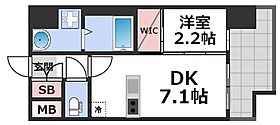 セレニテ難波ミラク弐番館  ｜ 大阪府大阪市浪速区敷津西1丁目（賃貸マンション1DK・6階・24.89㎡） その2