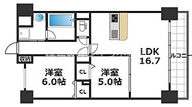 ソル　グランデ  ｜ 大阪府大阪市浪速区日本橋東2丁目（賃貸マンション2LDK・8階・60.53㎡） その2