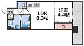 Splendide NAMBAIII  ｜ 大阪府大阪市浪速区戎本町1丁目（賃貸マンション1LDK・4階・34.23㎡） その2