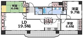 インターフェルティ真田山  ｜ 大阪府大阪市天王寺区真田山町5-34（賃貸マンション3LDK・13階・111.26㎡） その2