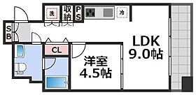 ゼニスレジデンス難波南  ｜ 大阪府大阪市浪速区戎本町1丁目（賃貸マンション1LDK・7階・34.58㎡） その2