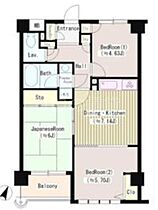 桃李邦  ｜ 東京都品川区中延1丁目2-7（賃貸マンション3DK・5階・55.31㎡） その2