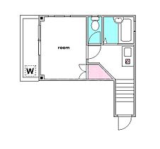 ラピュタ千鳥  ｜ 東京都大田区千鳥2丁目19-3（賃貸マンション1K・3階・19.36㎡） その2