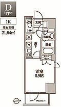 レジディア中延II  ｜ 東京都品川区東中延2丁目9-6（賃貸マンション1K・7階・21.64㎡） その2