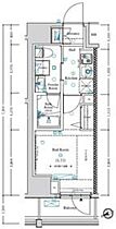 アクサスレジデンス目黒東  ｜ 東京都品川区東五反田5丁目（賃貸マンション1K・7階・20.80㎡） その2