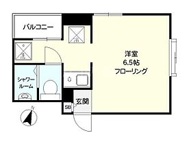 戸越ＩＭビル  ｜ 東京都品川区戸越3丁目（賃貸マンション1R・5階・19.47㎡） その2