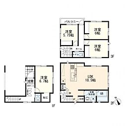 物件画像 川崎区池上新町3丁目　新築一戸建て