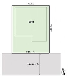 物件画像 川崎区桜本1丁目　建築条件無し土地