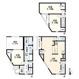 物件画像 リーブルガーデンエス西六郷1丁目　新築一戸建て