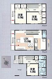 物件画像 川崎区桜本2丁目　新築一戸建て　C号棟