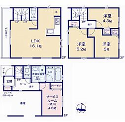 物件画像 テイラーハウス上小田中6丁目　新築一戸建て　A号棟