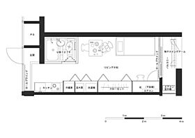 D-COURT D316 ｜ 京都府京田辺市興戸郡塚5番地（賃貸マンション1R・3階・22.80㎡） その2