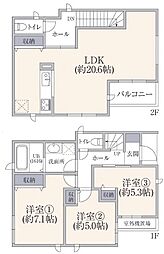 物件画像 阪東橋駅　歩16分　横浜市南区平楽