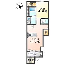 佐賀県唐津市元石町（賃貸アパート1LDK・1階・36.56㎡） その2