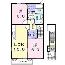 佐賀県唐津市鏡（賃貸アパート2LDK・2階・54.85㎡） その2