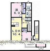 佐賀県唐津市神田（賃貸アパート2LDK・2階・56.47㎡） その2