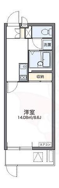 レオネクストカルミア ｜大阪府豊中市長興寺北３丁目(賃貸アパート1K・3階・26.08㎡)の写真 その2