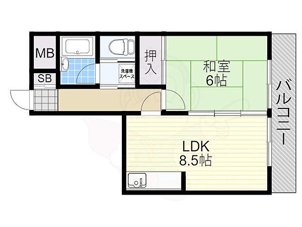 ラ・ヴィオラ桃山台 ｜大阪府豊中市上新田３丁目(賃貸マンション1LDK・4階・35.00㎡)の写真 その2