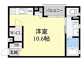 エミネンス蛍池  ｜ 大阪府豊中市螢池北町２丁目4番20号（賃貸アパート1R・1階・29.15㎡） その2