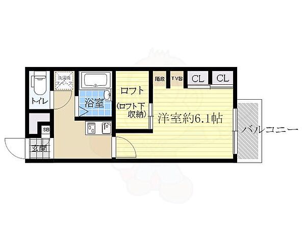 レオパレスとよしま ｜大阪府池田市豊島北２丁目(賃貸アパート1K・2階・23.18㎡)の写真 その2