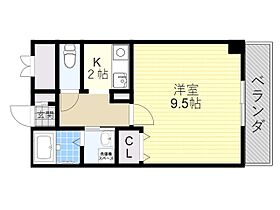 兵庫県川西市栄根２丁目（賃貸マンション1K・1階・30.00㎡） その2