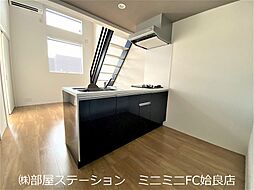 JR日豊本線 帖佐駅 徒歩5分の賃貸アパート 2階ワンルームのリビング/ダイニング