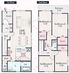 物件画像 Terrechez名古屋市瑞穂区萩山町1期 2号棟