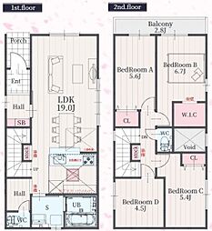 物件画像 Terrechez名古屋市瑞穂区萩山町1期 1号棟