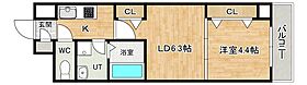 兵庫県神戸市東灘区住吉宮町7丁目（賃貸マンション2K・5階・35.44㎡） その2