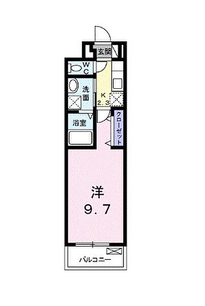 兵庫県姫路市別所町別所(賃貸アパート1K・3階・28.87㎡)の写真 その2