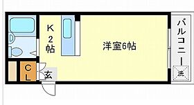 兵庫県神戸市垂水区御霊町（賃貸マンション1K・3階・18.00㎡） その2