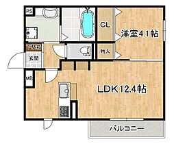 兵庫県神戸市東灘区住吉本町2丁目（賃貸アパート1LDK・3階・41.01㎡） その2