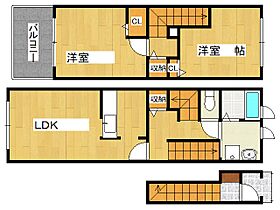 兵庫県神戸市垂水区舞子坂4丁目（賃貸アパート2LDK・2階・67.07㎡） その2