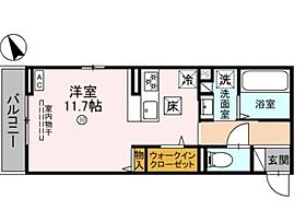 兵庫県姫路市神田町4丁目（賃貸アパート1R・1階・33.54㎡） その2