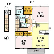 兵庫県加古郡播磨町二子（賃貸アパート2LDK・2階・69.06㎡） その2