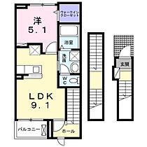 兵庫県姫路市龍野町3丁目（賃貸アパート1LDK・3階・42.20㎡） その2