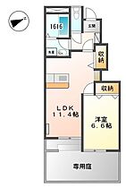 兵庫県姫路市飾磨区中島（賃貸アパート2LDK・1階・44.73㎡） その2