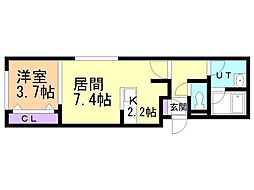 シエル琴似 4階