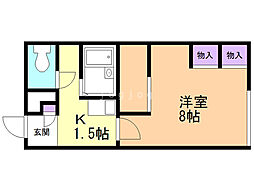レオパレスＷ　Ｗｅｓｔ 2階
