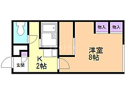 レオパレスロワジール西野Ａ 2階