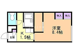 レオパレスルフラン 1階