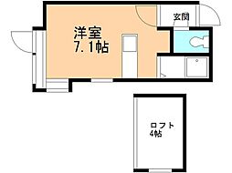 間取図画像 ワンルーム